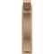 Ekena Millwork 5 1/2-in W x 14-in D x 26-in H Funston Slat Rough Cedar Woodgrain TimberThane Outlooker, Primed Tan OUTUR055X14X26FST24RCPR - alternate 3
